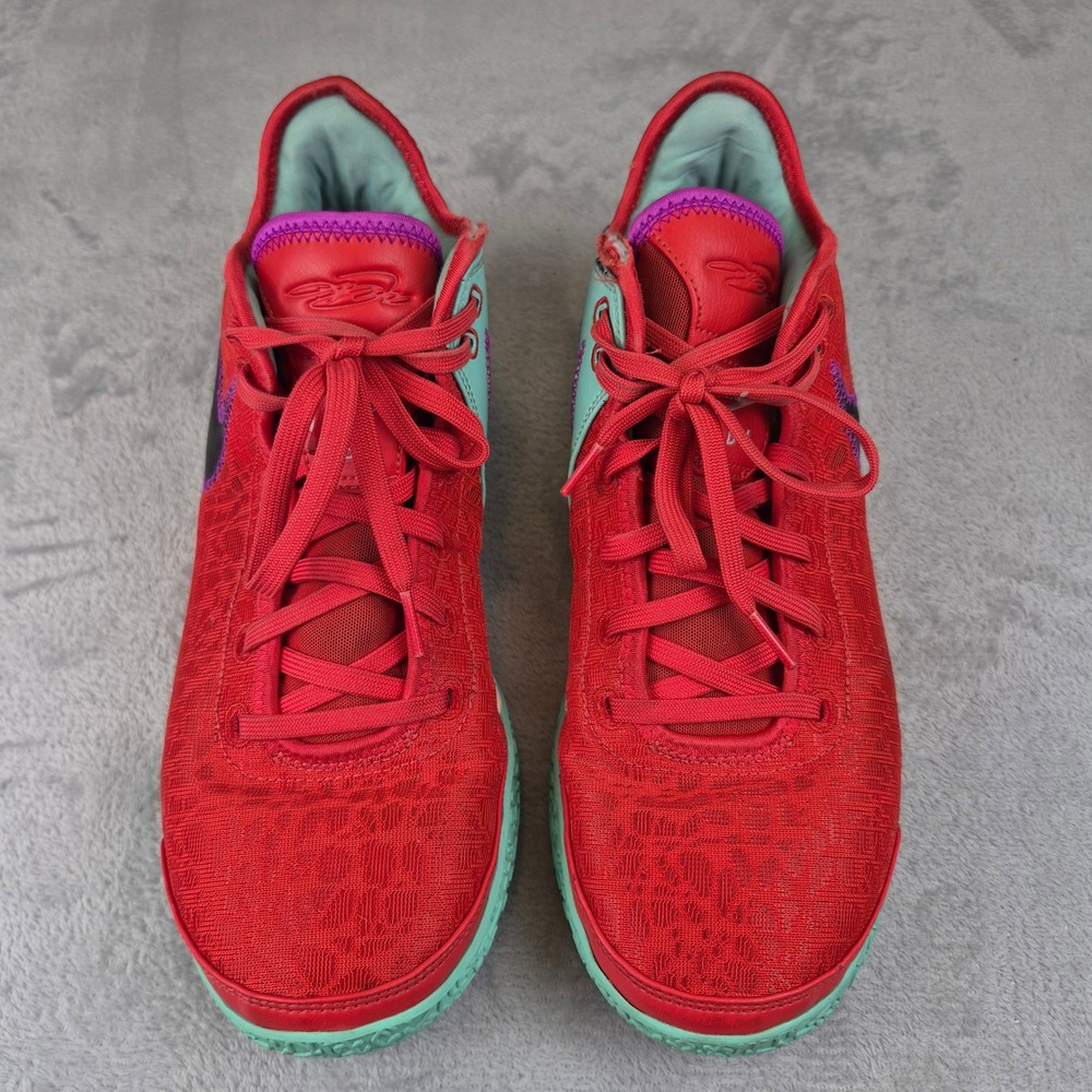 Nike LeBron Zoom NXXT Gen Track Red Basketball Athletic Shoes DR8784-600 Mens 11 - Picture 2 of 11